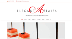 Desktop Screenshot of elegantaffairscaterers.com